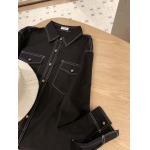 2026年3月6日入荷早春新作Chanelデニムシャツ女性用ファッション/誕生日プレゼント/贈り物 can工場