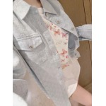 2026年3月6日入荷早春新作Gucciデニムシャツ女性用ファッション/誕生日プレゼント/贈り物 can工場