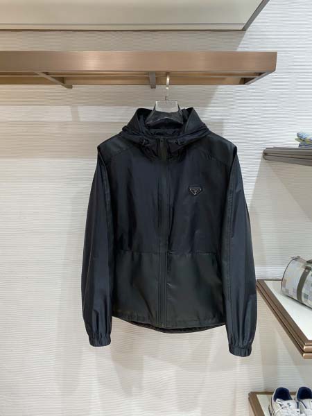 2026年3月6日入荷春秋新作Pradaジャケット高品質DH...