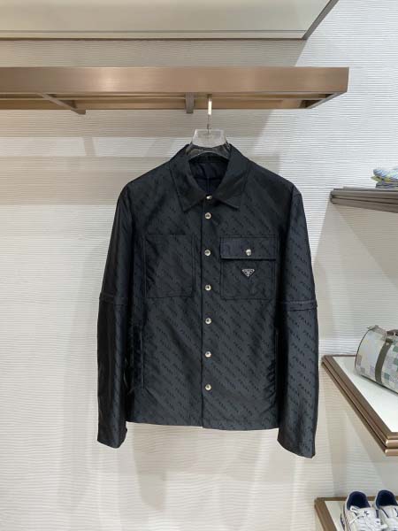 2026年3月6日入荷春秋新作Pradaジャケット高品質DH...