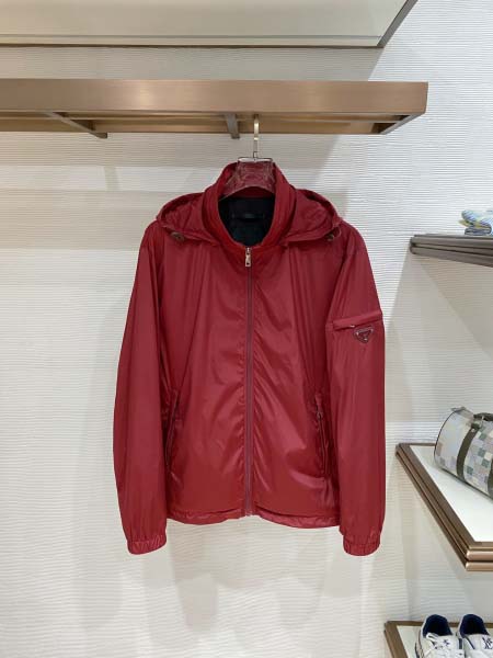 2026年3月7日入荷春夏新作Pradaジャケット高品質DH...