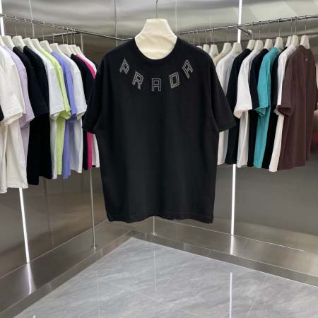 2026年3月17日新作PRADA半袖 tシャツ人気商品/誕...