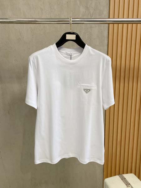 2026年3月19日春夏新作Prada半袖 tシャツ原版復刻...