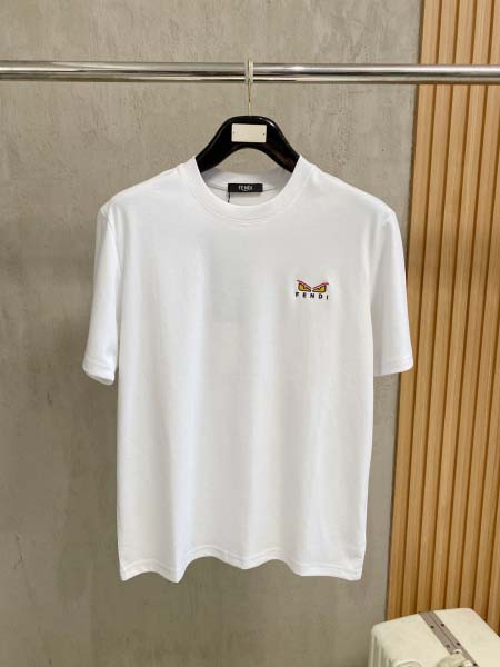 2026年3月19日春夏新作FENDI半袖 tシャツ原版復刻...