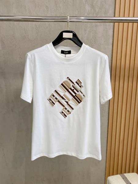 2026年3月19日春夏新作FENDI半袖 tシャツ原版復刻...