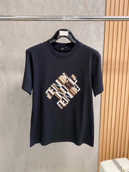 2026年3月19日春夏新作FENDI半袖 tシャツ原版復刻...