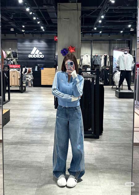 2026年3月22日入荷早春新作Adidasジーパン女性用フ...