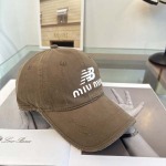 2026年3月22日入荷早春新作Miumiu帽子／野球帽ファッション/誕生日プレゼント/贈り物 HT工場