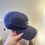 2026年3月22日入荷早春新作MiuMiu帽子／野球帽ファッション/誕生日プレゼント/贈り物 HT工場