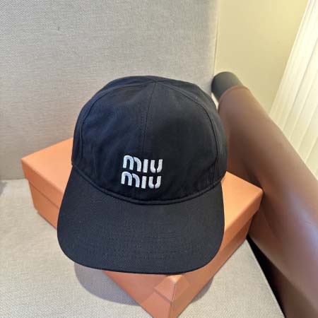 2026年3月22日入荷早春新作MiuMiu帽子／野球帽ファ...