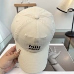 2026年3月22日入荷早春新作MiuMiu帽子／野球帽ファッション/誕生日プレゼント/贈り物 HT工場