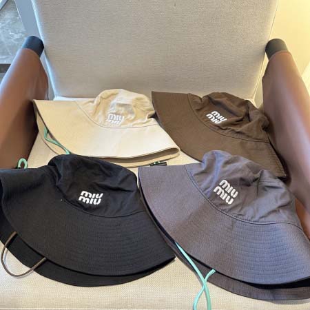 2026年3月22日入荷早春新作miumiu帽子／野球帽ファ...