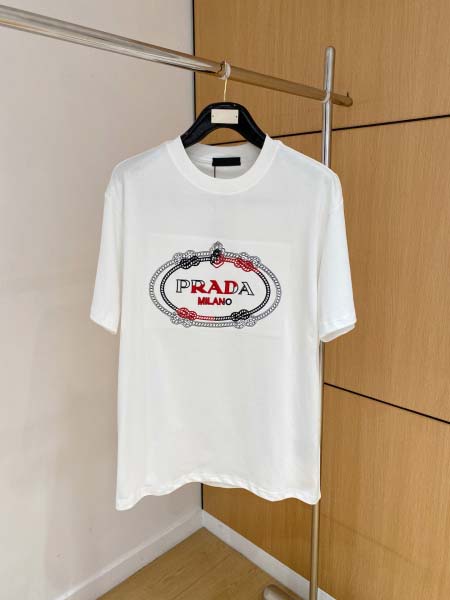 2026年3月28日入荷新作Prada半袖Tシャツ春夏高品質...
