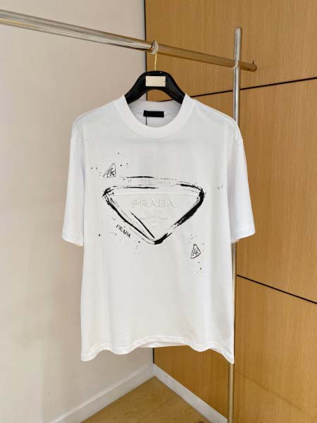 2026年3月28日入荷新作Prada半袖Tシャツ春夏高品質...