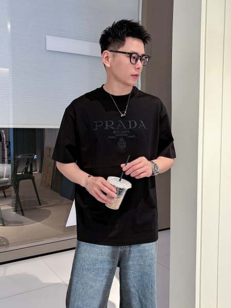 2026年3月28日入荷新作Prada半袖Tシャツ春夏高品質...