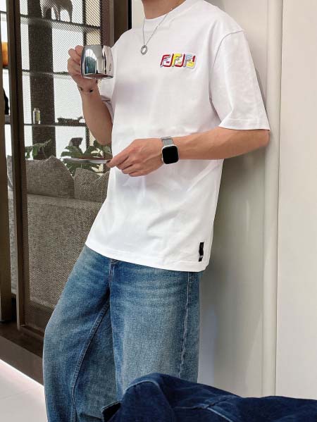 2026年3月29日入荷新作Fendi半袖Tシャツ春夏高品質...