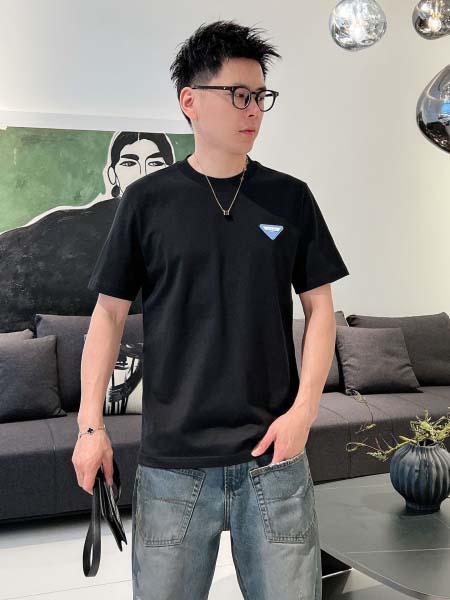 2026年3月31日入荷新作PRADA半袖Tシャツ春夏高品質...