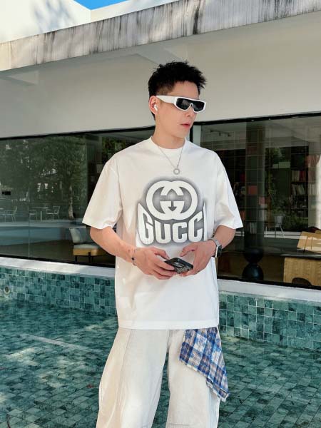 2026年3月31日入荷新作GUCCI半袖Tシャツ春夏高品質...