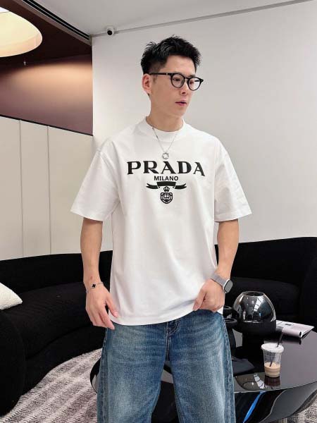 2026年3月31日入荷新作Prada半袖Tシャツ春夏高品質...