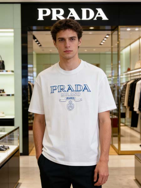 2026年3月31日入荷新作Prada半袖Tシャツ春夏高品質...