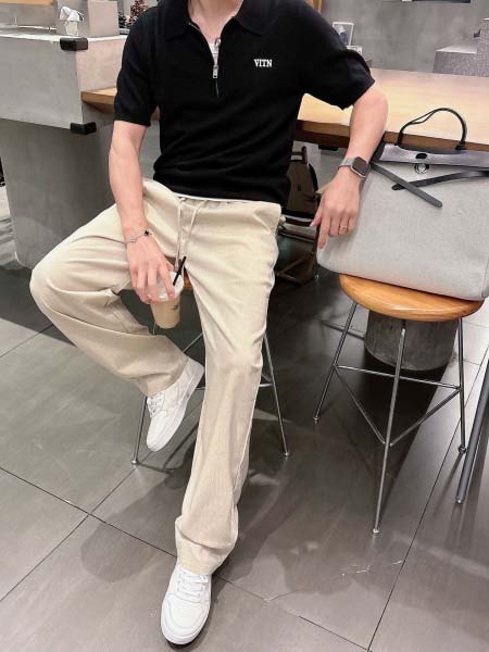 2026年4月1日春夏新作Zegnaスラックス高品質人気商品...