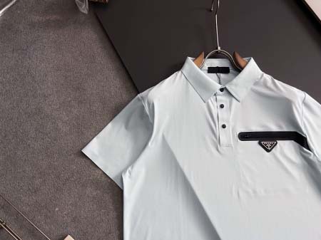 2026年4月7日入荷春夏新作Prada半袖 tシャツ高級なプレゼント/誕生日プレゼント/高品質/メンツ/記念品/ wenzhou工場