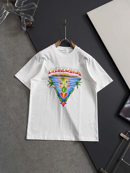 2026年4月7日入荷春夏新作Casablanca半袖 上下高級なプレゼント/誕生日プレゼント/高品質/メンツ/記念品/ wenzhou工場