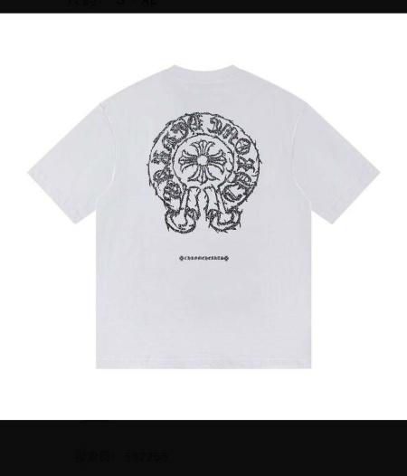 2026年4月14日春夏入荷新作Chrome Hearts短袖Tシャツ人気商品/HJJ工場