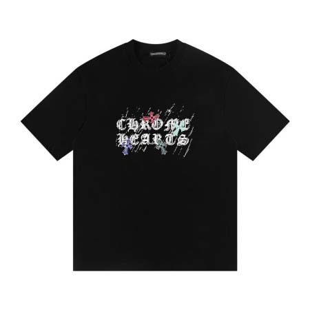 2026年4月14日春夏入荷新作Chrome Hearts短袖Tシャツ人気商品/HJJ工場