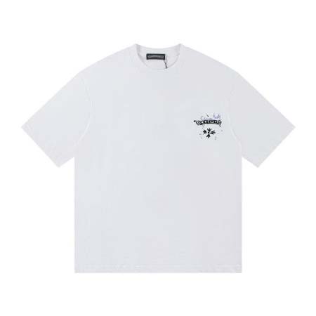 2026年4月14日春夏入荷新作Chrome Hearts短袖Tシャツ人気商品/HJJ工場