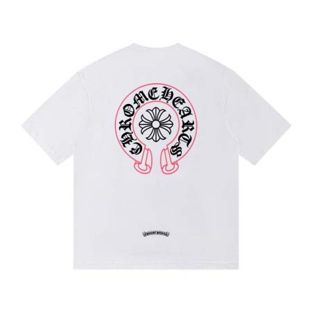 2026年4月14日春夏入荷新作Chrome Hearts短袖Tシャツ人気商品/HJJ工場