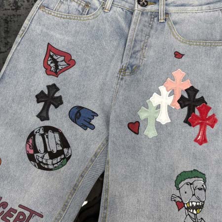 2026年4月15日新作Chrome Heartsジーパン高品質/誕生日プレゼント/FF工場