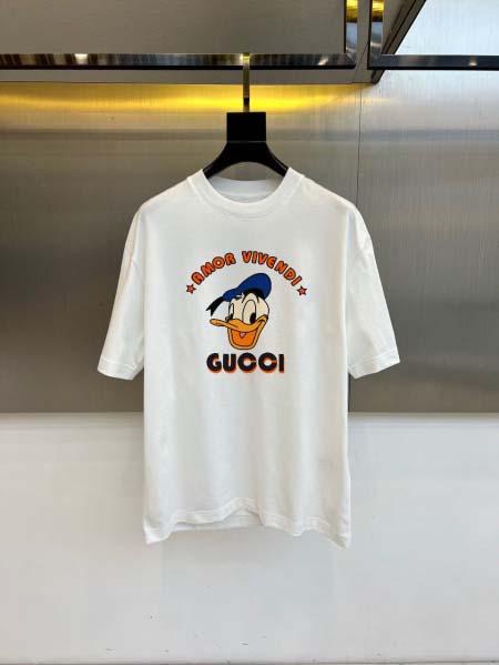 2026年4月16日新作Gucci半袖 tシャツ高品質/誕生日プレゼント/FF工場M-3XL