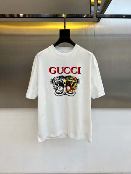 2026年4月16日新作Gucci半袖 tシャツ高品質/誕生日プレゼント/FF工場M-3XL