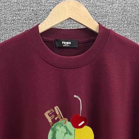 2026年4月19日新作Fendi半袖 tシャツ高品質/誕生日プレゼント/FF工場