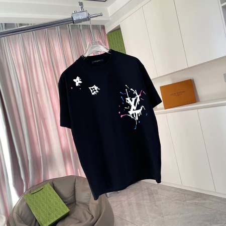 2026年4月22日新作Louis vuitton半袖 tシャツ高品質/誕生日プレゼント/FF工場