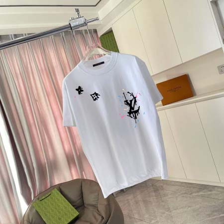2026年4月22日新作Louis vuitton半袖 tシャツ高品質/誕生日プレゼント/FF工場