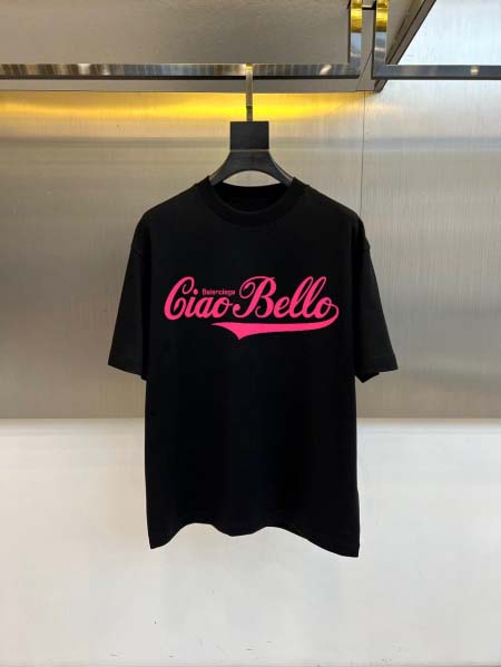 2026年4月22日新作BALENCIAGA半袖 tシャツ高品質/誕生日プレゼント/FF工場