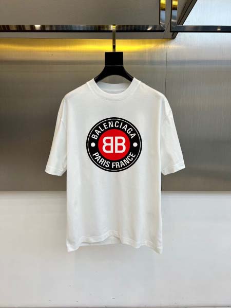 2026年4月22日新作BALENCIAGA半袖 tシャツ高品質/誕生日プレゼント/FF工場
