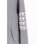 2026年4月2日入荷新作Thom Browneニットフード付きジッパー付きコート高級品/SP工場0 1 2 3 4 5