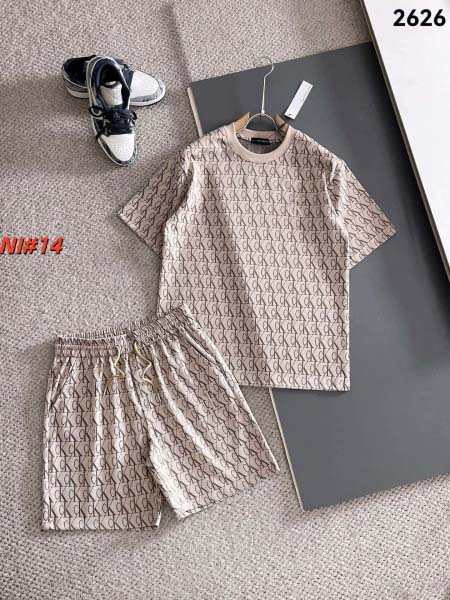 2026年4月3日CK春夏新作短袖上下商品M-3XL/JX工...