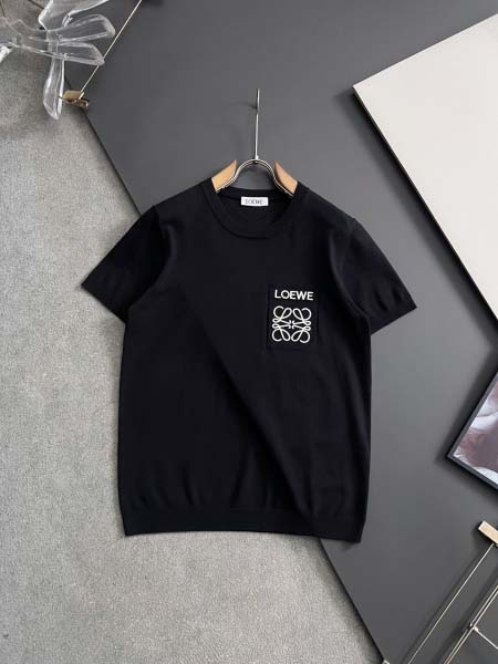 2026年4月7日入荷春夏新作Loeweニットの半袖高級なプ...