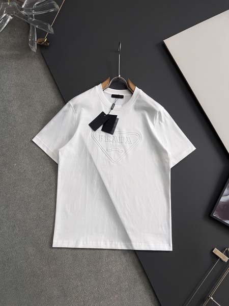 2026年4月7日入荷春夏新作Pradatシャツ高級なプレゼ...