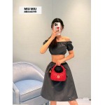 2026年4月9日入荷早春新作Miumiuセット女性用ファッション/誕生日プレゼント/贈り物 can工場