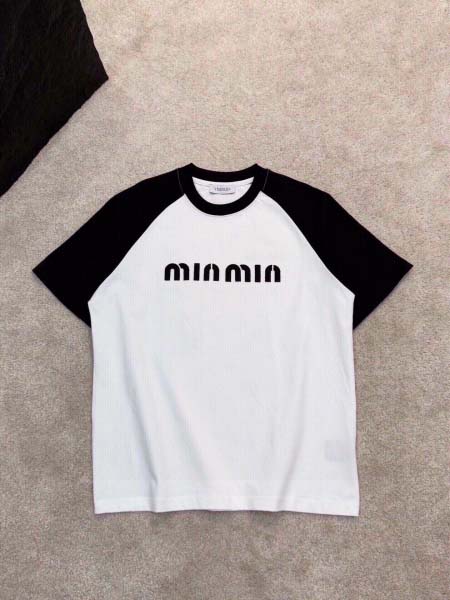 2026年4月11日入荷新作miumiu半袖Tシャツ春夏高品...