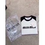 2026年4月11日入荷新作miumiu半袖Tシャツ春夏高品質超厳選★入手困難/B+工場