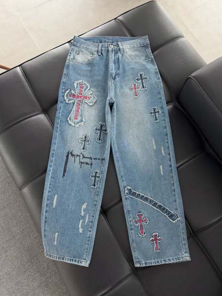 2026年4月11日入荷新作クロムハーツジーパン春夏高品質超...