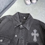 2026年4月15日新作Chrome Heartsジャケット高品質/誕生日プレゼント/FF工場