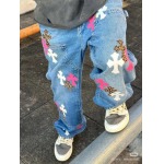 2026年4月15日新作Chrome Heartsジーパン高品質/誕生日プレゼント/FF工場