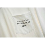2026年4月16日新作Acne半袖 tシャツ高品質/誕生日プレゼント/FF工場S-XL